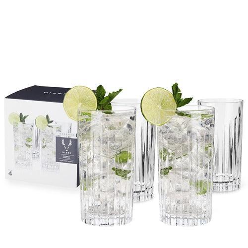 Viski Reserve Glasses (Set of 4): Highball