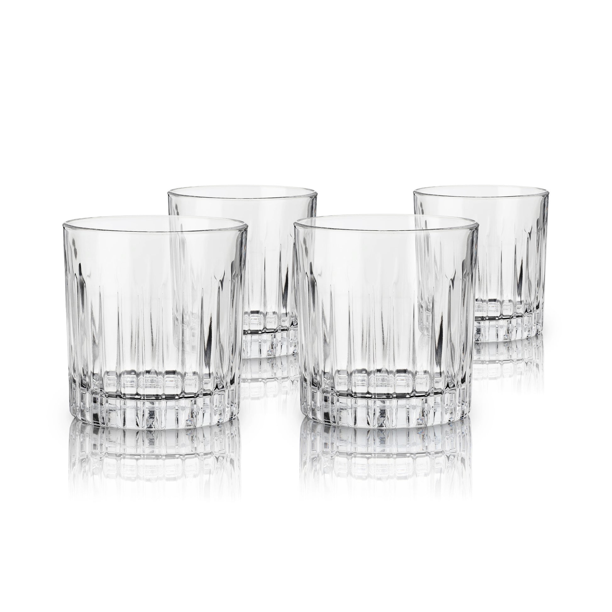 Viski Reserve Milo Glasses (Set of 4): Lowball / Rocks / DOF