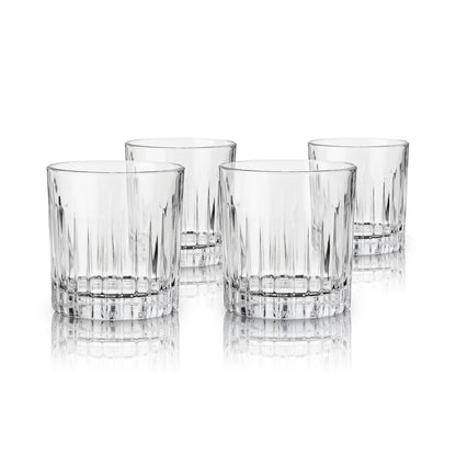 Viski Reserve Milo Glasses (Set of 4): Lowball / Rocks / DOF