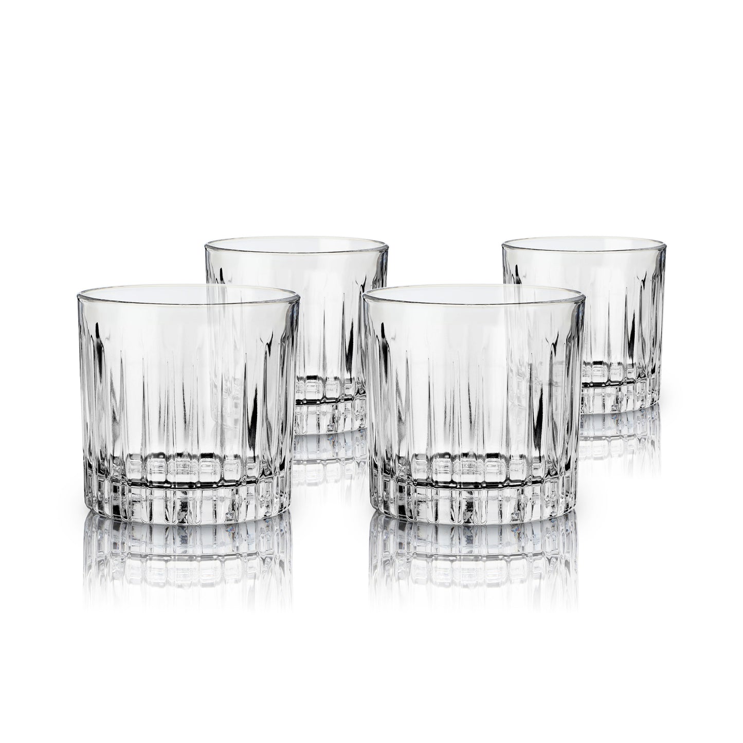 Viski Reserve Milo Glasses (Set of 4): Neat