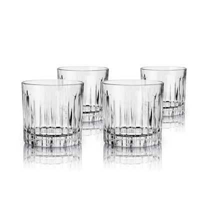 Viski Reserve Milo Glasses (Set of 4): Neat