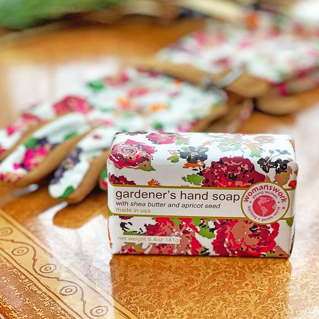 Gardener's Hand Soap - Cottage Rose Print