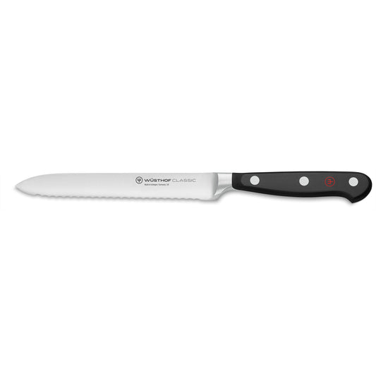 Wusthof Classic 5" Serrated Utility Knife