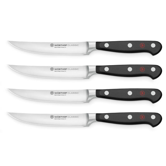 Wusthof Classic Set: 4 Piece Steak Knife Set