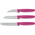 Wusthof Paring Knife Set (3 Piece): Pink