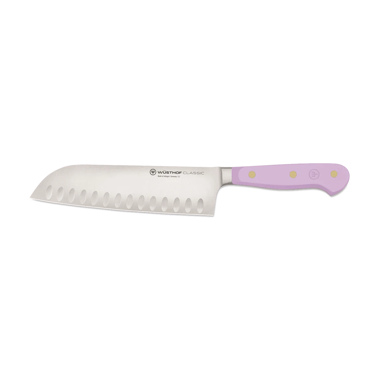 Wusthof Classic Purple Yam 7" Santoku, Hollow Edge