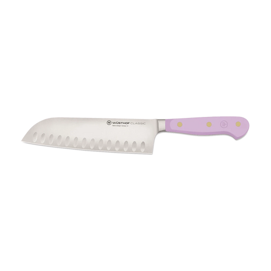 Wusthof Classic Purple Yam 7" Santoku, Hollow Edge