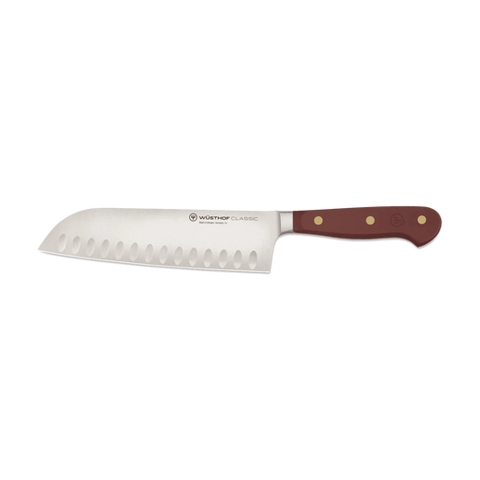 Wusthof Classic Sumac 7" Santoku, Hollow Edge