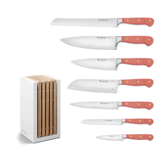 Wusthof Classic Coral Peach Block Set: 8 Piece