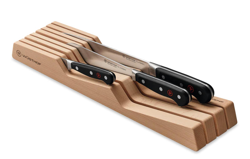 Wusthof In-Drawer Knife Organizer: 7 Slot, European Style