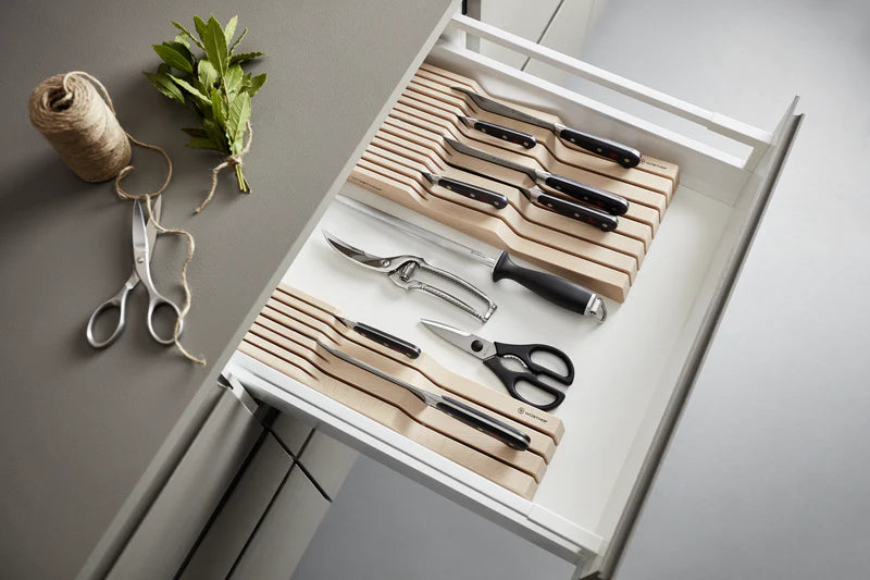 Wusthof In-Drawer Knife Organizer: 7 Slot, European Style