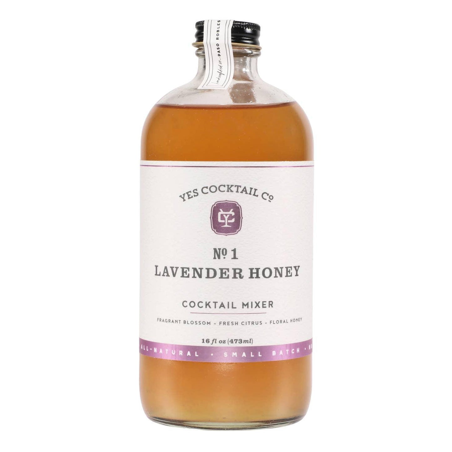 Yes Cocktail Co Lavender Honey Syrup