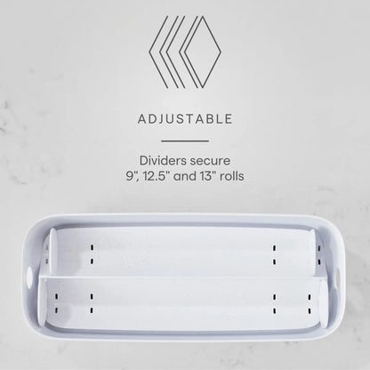 YouCopia Storaroll™ Wrap Dispenser, 2-in-1