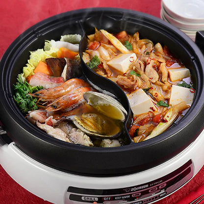 Zojirushi Gourmet d' Expert® Electric Skillet with Yin Yang Hot Pot