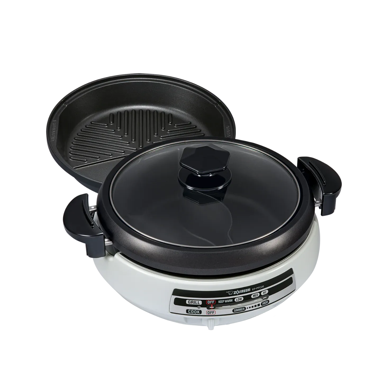 Zojirushi Gourmet d' Expert® Electric Skillet with Yin Yang Hot Pot