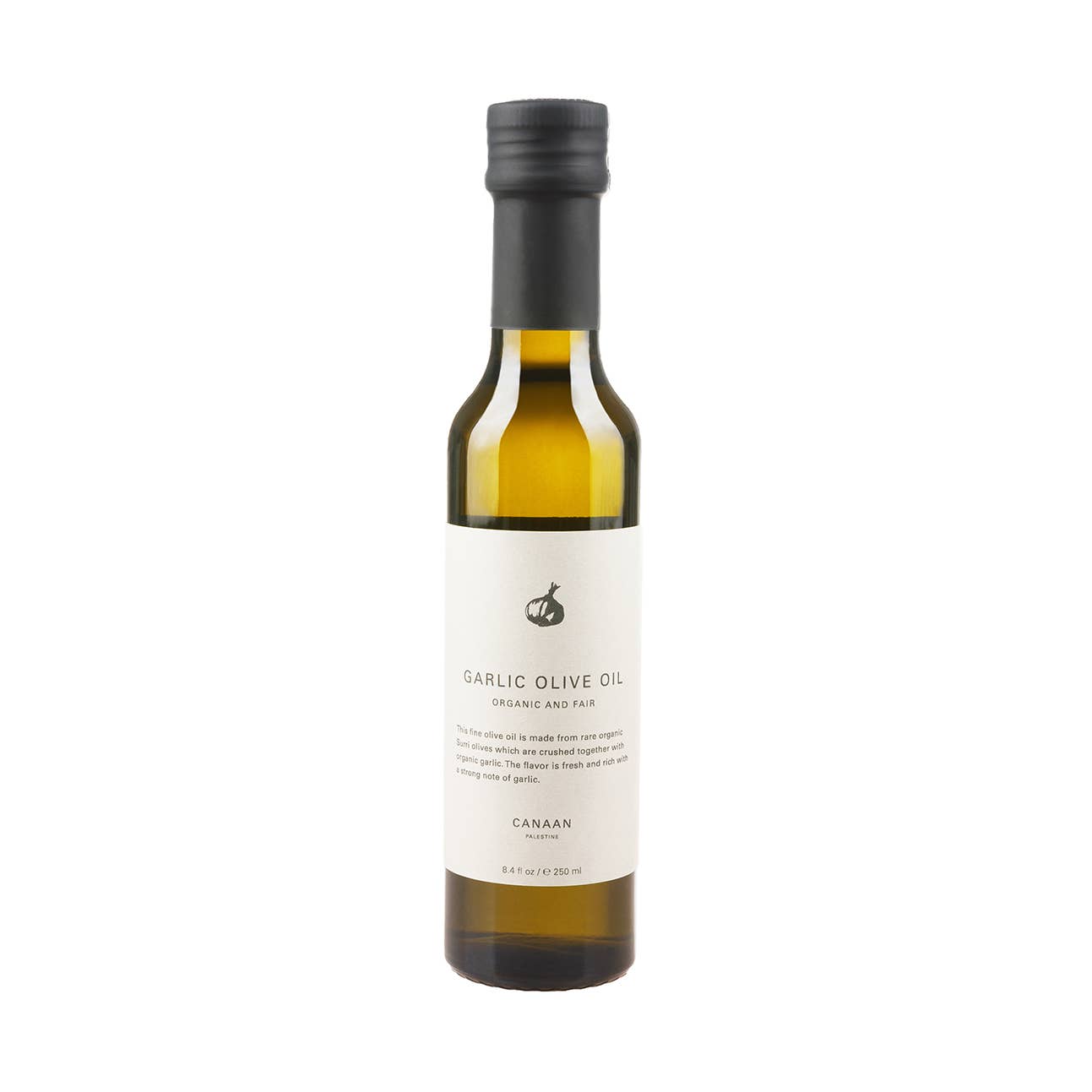 Canaan Palestine Garlic Olive Oil, 250 fl oz