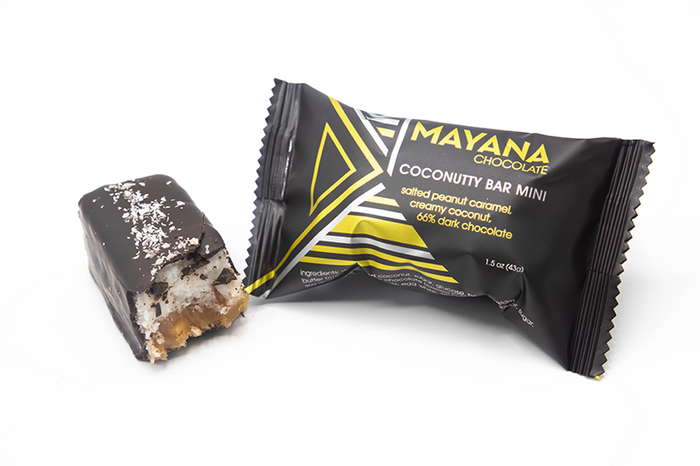 Mayana Chocolate Mini Bar - Coconutty