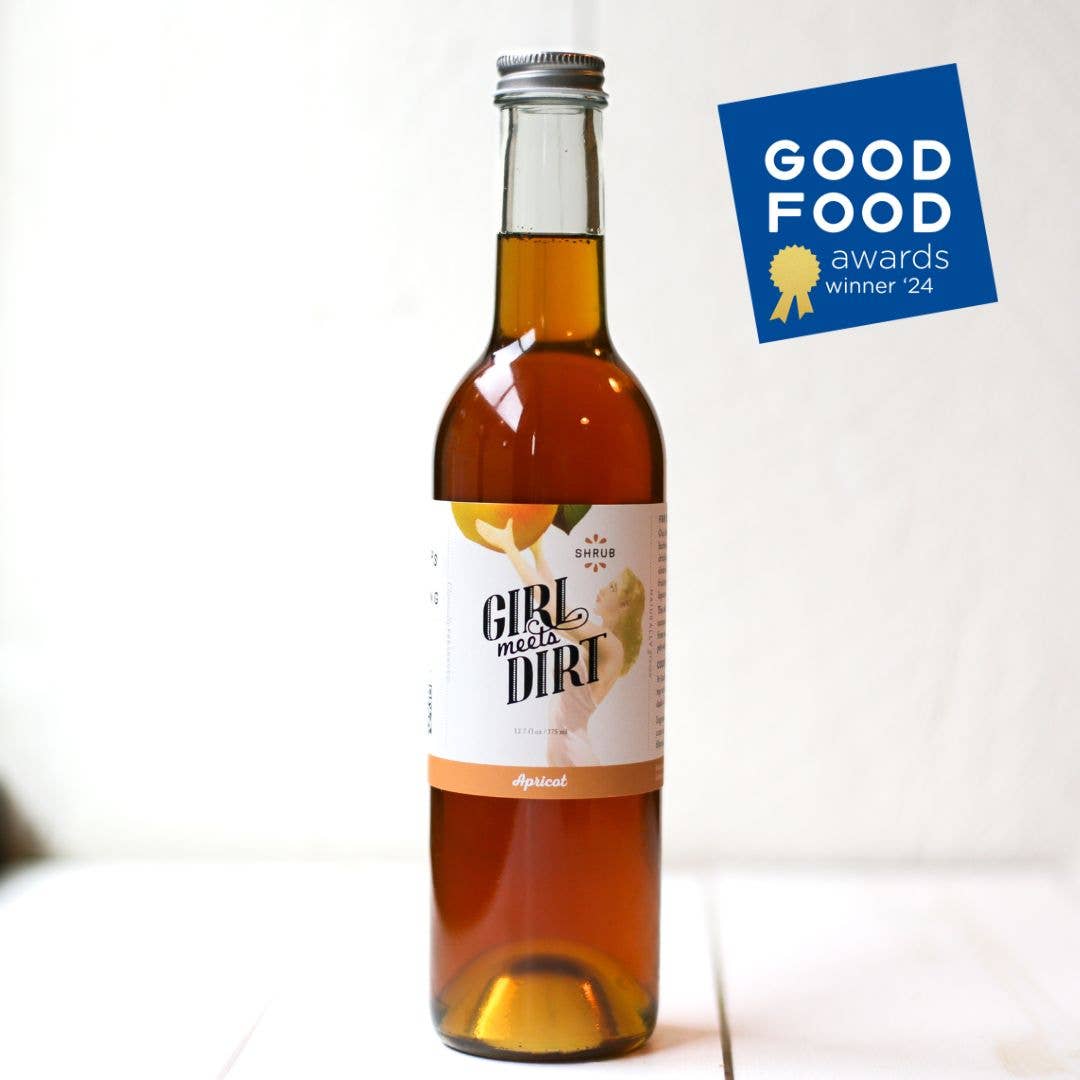 Girl Meets Dirt Apricot Shrub, 12.7 fl oz
