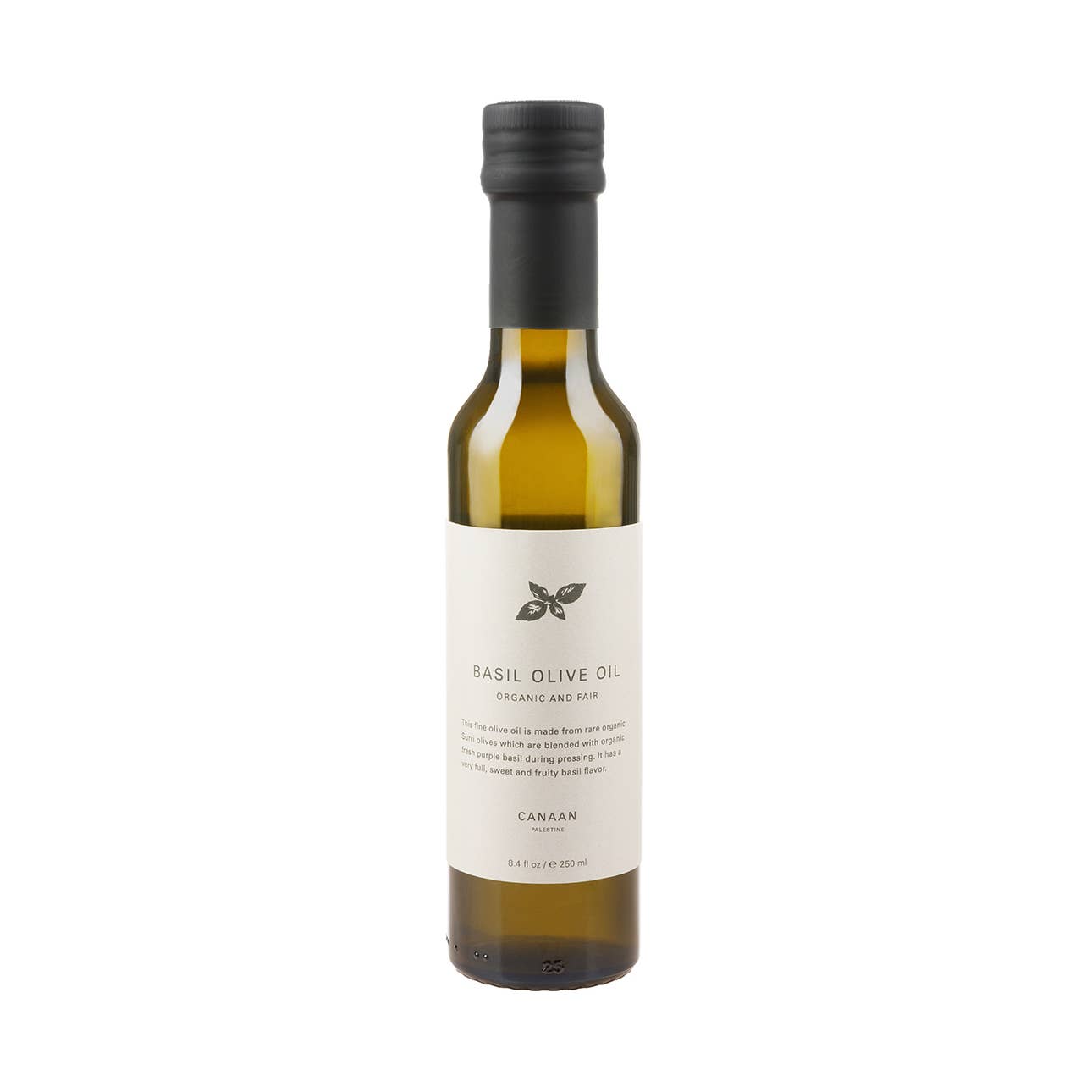 Canaan Palestine Basil Olive Oil, 250 fl oz