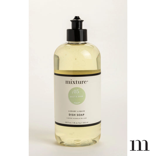 mixture Liquid Dish Soap: No. 05 Salt & Sage