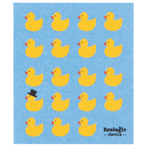 NOW Designs Swedish Dishcloth: Rubber Duckies