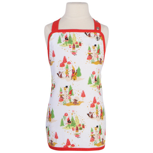 Now Designs Kids Apron: Gnome For The Holidays