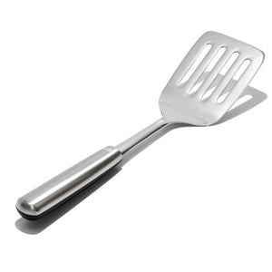 OXO Steel Cooking Turner, Slotted