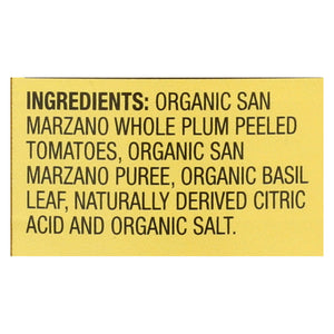 Cento Certified Organic San Marzano Whole Peeled Tomatoes, 28oz,