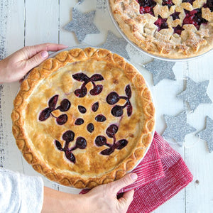 NordicWare Pie Top Cutter: Stars & Cherries