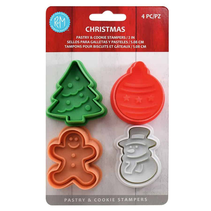 R&M Pastry Stamper Set: Christmas