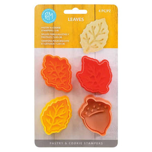 R&M Pastry Stamper Set: Leaves