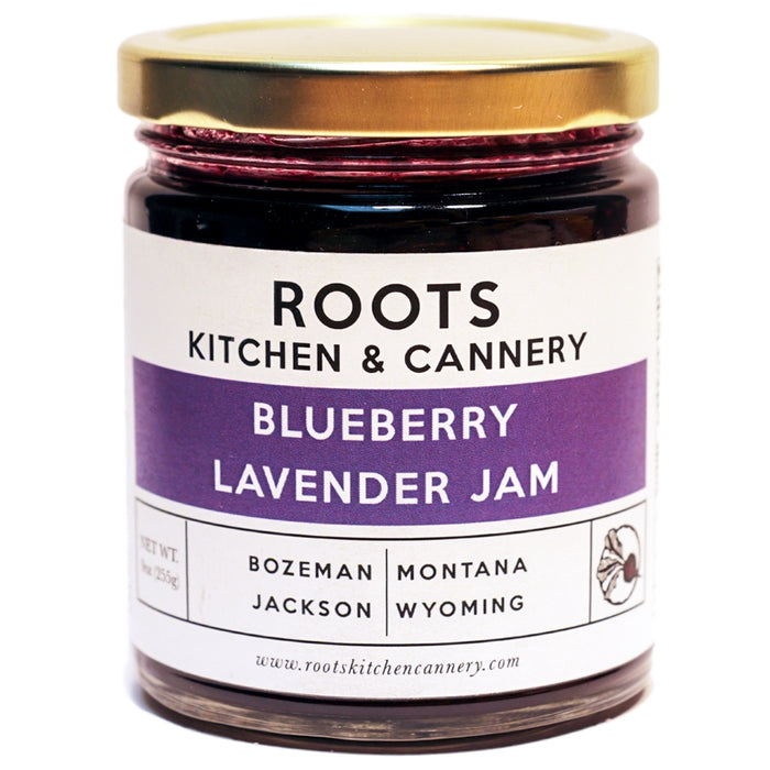 Roots Kitchen & Cannery Blueberry and Lavender Jam