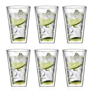 Bodum Double Walled Glasses (set of 6): Canteen, 13.5 oz.