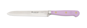 Wusthof Classic Purple Yam  5" Serrated Utility Knife