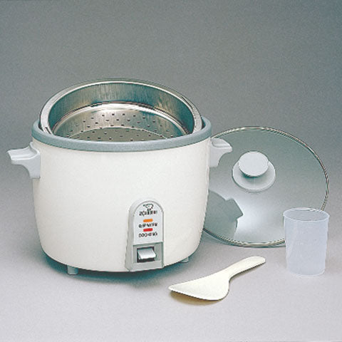 Zojirushi - 6 Cup Rice Cooker & Steamer - Black