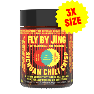 Fly By Jing - BIG BOI Sichuan Chili Crisp (16oz)