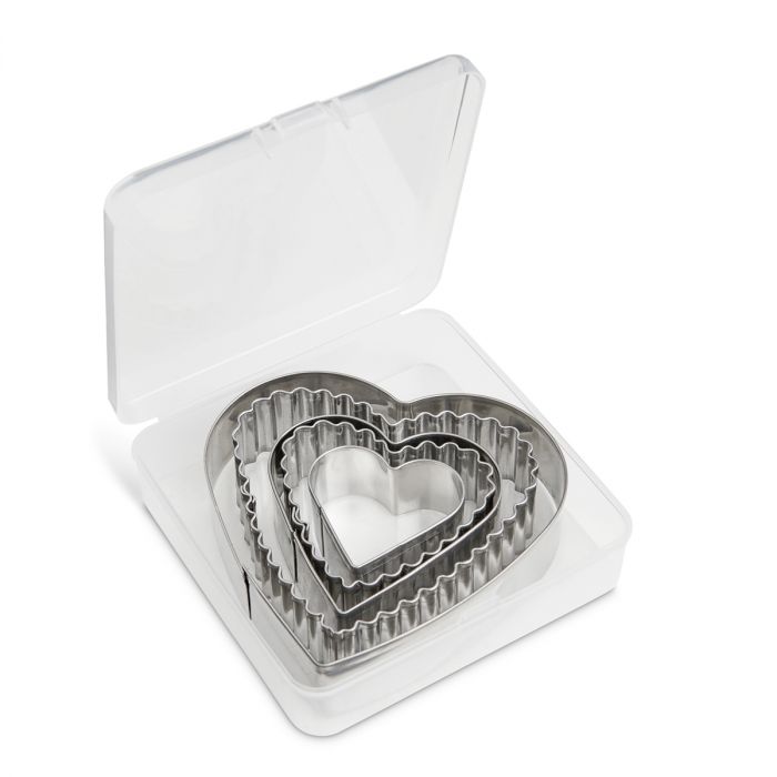 Mrs. Andersons Cutters w/ Storage Container: Hearts,(Set of 5)