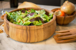 Ironwood Coronado Salad Bowl: 12" x 4"