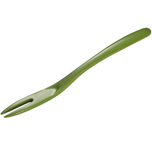 Hutzler Melamine Mini Fork: Green