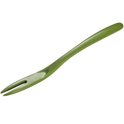 Hutzler Melamine Mini Fork: Green