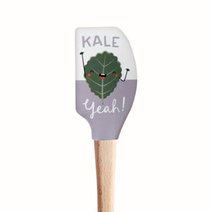 Tovolo Wood Handled Spatula: Kale Yeah