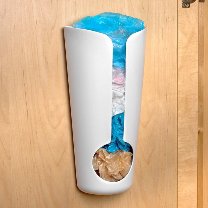 Tovolo Cabinet & Wall Mount Plastic Recycling Bag Holder