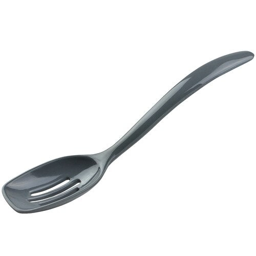 Hutzler Melamine Mini Slotted Spoon: Gray