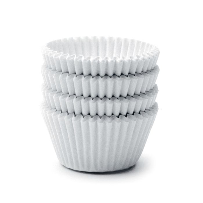 NorPro Baking Cups: Mini, White