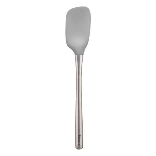 Tovolo Flex-Core Stainless Steel Handle Spoonula: Oyster Gray