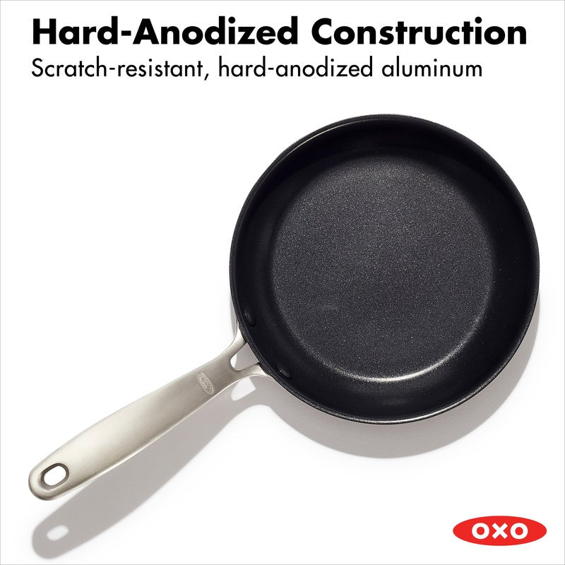 OXO Hard Anodized Nonstick Cookware, 8 Frypan, Skillet 