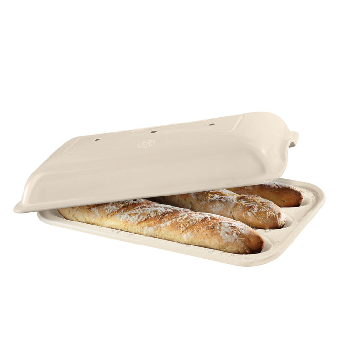 Emile Henry Bread Baker: Baguette, Linen