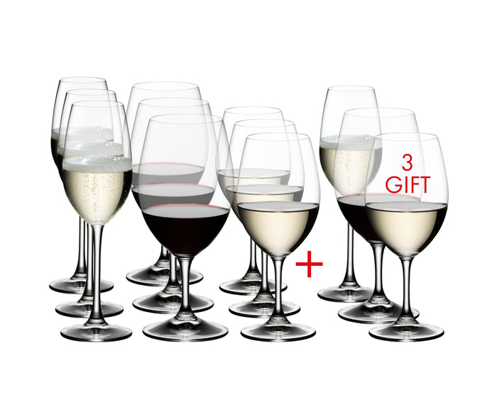 Riedel Ouverture Value Pack: 4 Champagne, 4 White, 4 Magnum