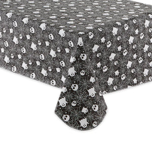 DII EcoVinyl Tablecloth: Spiderwebs