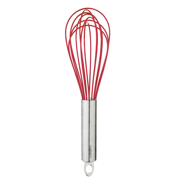 Cuisipro Whisk, Balloon: 12", Silicone Coated